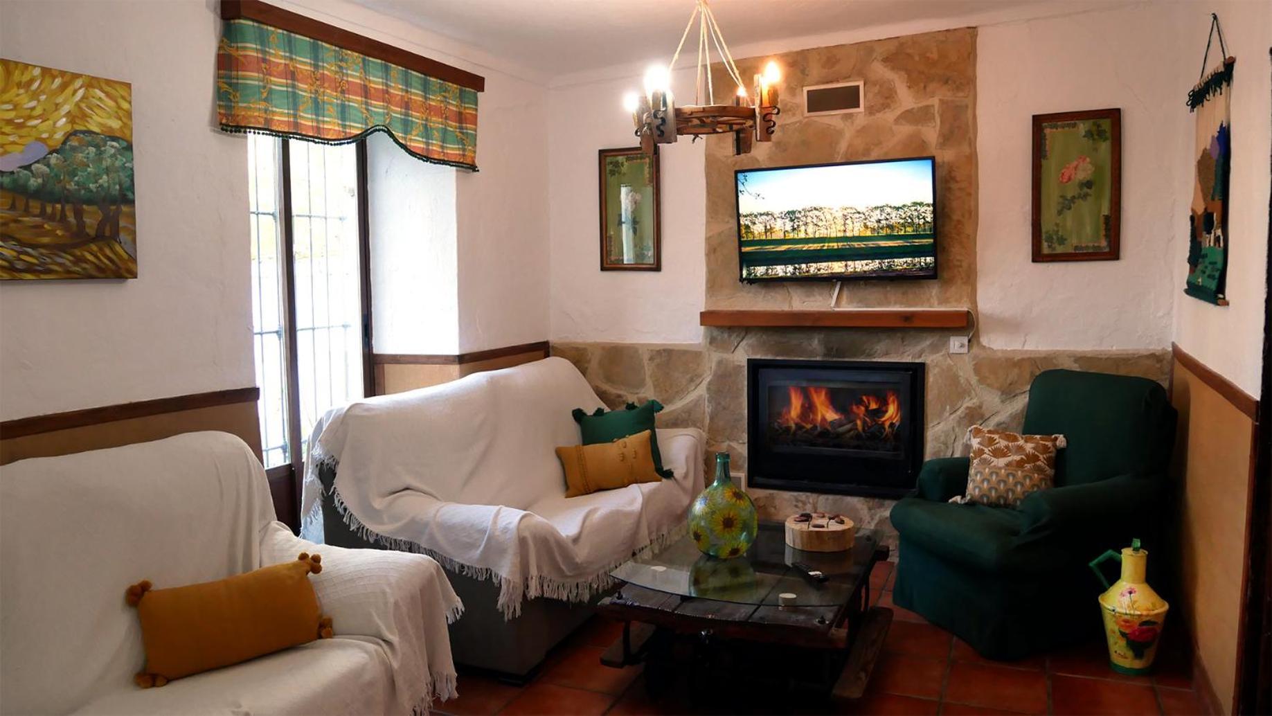 Cortijo La Gineta Guest House Alcala La Real Bagian luar foto